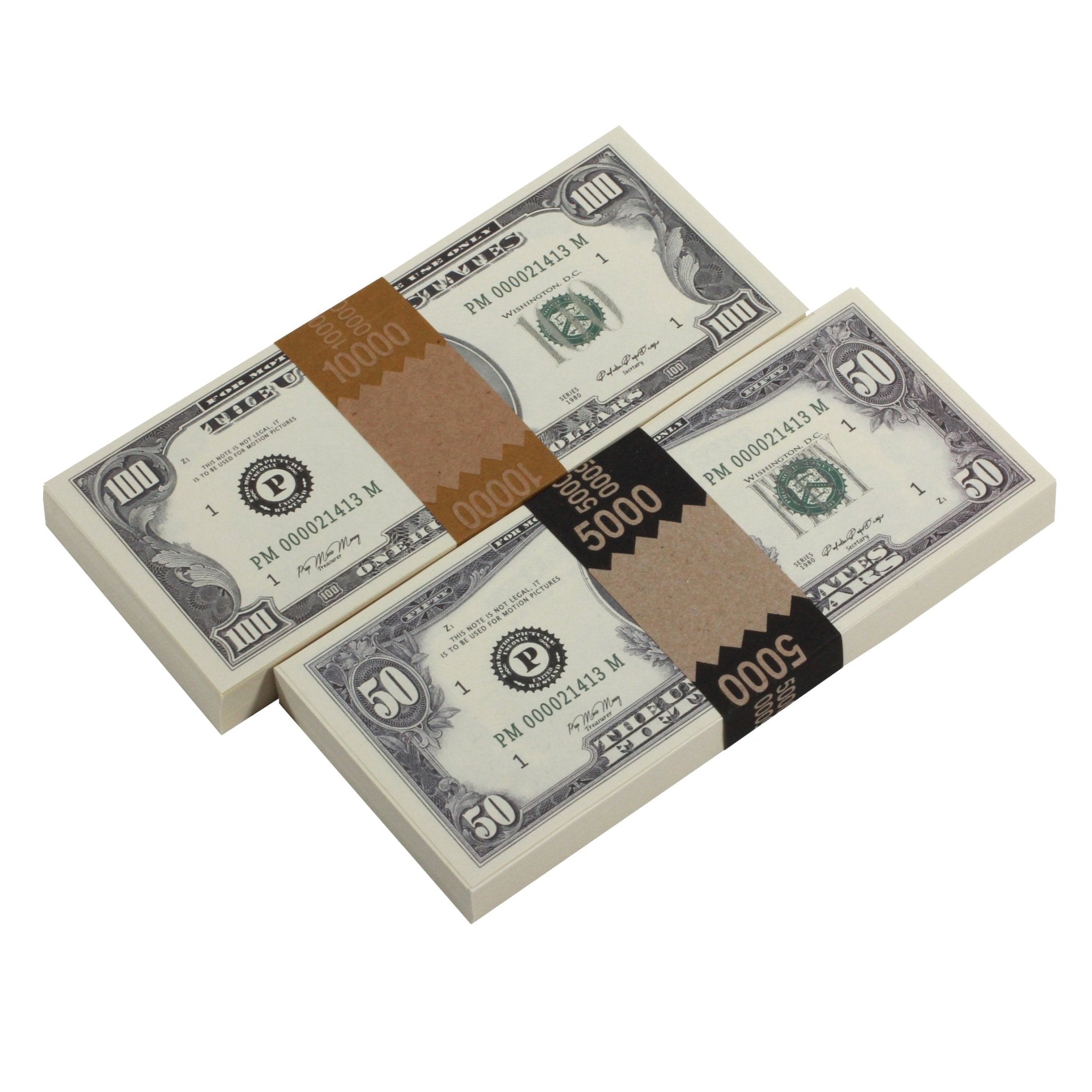 series-1980s-mix-15000-full-print-prop-money-package-7610725-2 Series 1980s Mix $15,000 Full Print Prop Money Package - Prop Movie Money
