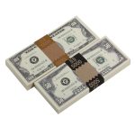 Series 1980s Mix $15,000 Full Print Prop Money Package - Prop Movie Money