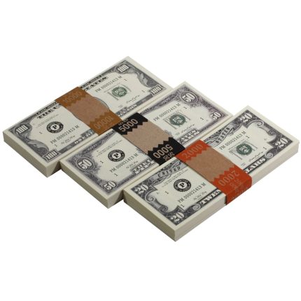Series 1980s Mix $17,000 Full Print Prop Money Package - Prop Movie Money