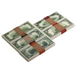 Series 1980s Mix $18,500 Full Print Prop Money Package - Prop Movie Money